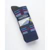 imageNautica Mens Dress Socks  5 Pack Stretch Comfort Stay Up Cuff Crew Socks for Men with Reinforced Seams Shoe Size 6125Dark Denim Heather