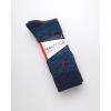 imageNautica Mens Dress Socks  5 Pack Stretch Comfort Stay Up Cuff Crew Socks for Men with Reinforced Seams Shoe Size 6125Dark DenimGrey