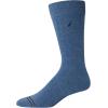 imageNautica Mens Dress Socks  5 Pack Stretch Comfort Stay Up Cuff Crew Socks for Men with Reinforced Seams Shoe Size 6125Denim Heather Assorted