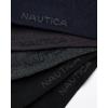 imageNautica Mens Dress Socks  5 Pack Stretch Comfort Stay Up Cuff Crew Socks for Men with Reinforced Seams Shoe Size 6125Navy Multi