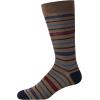 imageNautica Mens Dress Socks  Solid Crew Socks 10 PackBlueGrey Stripes