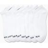 imageNautica Mens Low Cut Socks  8 Pack Comfort Cushioned Athletic Ankle Socks for Men  Casual Mens Sports SocksWhite
