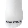 imageNautica Mens Low Cut Socks  8 Pack Comfort Cushioned Athletic Ankle Socks for Men  Casual Mens Sports SocksWhite
