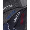 imageNautica Mens Quarter Socks  8 Pack Comfort Cushioned Athletic Ankle Socks for Men  Casual Mens Sports SocksGrey Heathernavy