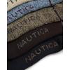 imageNautica Mens Crew Dress Socks  5 Pack LightCushion Crew Length Work Socks for Men  Classic Breathable Mens SocksBrownKhaki