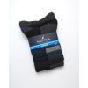 imageNautica Mens Crew Dress Socks  5 Pack LightCushion Crew Length Work Socks for Men  Classic Breathable Mens SocksGreyBlack Stripes