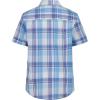 imageNautica Boys Short Sleeve Woven ButtonDown Shirt Light Weight ampamp BreathableSpring Plaid