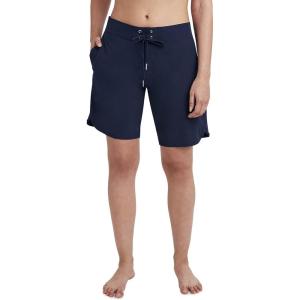imageNautica Womens Standard Board 9quot Inseam  Quick Dry Swim Shorts Swimsuit Bottom Bikini Cover Up BeachwearDeep Sea
