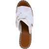 imageNautica Womens Espadrille Wedges for Women Platform Sandals  SlipOn Knot Bow Summer Shoes with Woven Rope HeelWhite