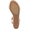 imageNautica Womens Platform Wedge Sandals Fashion Ankle Strap Lightweight Cushioned Casual Beach Sandal  Lightweight ampamp ComfortableCream