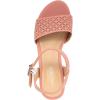 imageNautica Womens Platform Wedge Sandals Fashion Ankle Strap Lightweight Cushioned Casual Beach Sandal  Lightweight ampamp ComfortableMauve