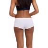 imageNautica Womens Cotton Boyshort Underwear Set 5PackBlackMd Heather GreyBlue ClayBlackNt Blue Dot