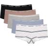 Md Heather Grey/Waterdrop/Black/Cocoa Dust/White Stripe