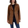 imageNautica Womens Peacoat Wool Blend Double Breasted Winter CoatCamel