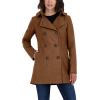 imageNautica Womens Peacoat Wool Blend Double Breasted Winter CoatCamel