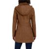 imageNautica Womens Peacoat Wool Blend Double Breasted Winter CoatCamel