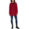 imageNautica Womens Peacoat Wool Blend Double Breasted Winter CoatNautica Red