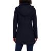 imageNautica Womens Peacoat Wool Blend Double Breasted Winter CoatNavy Seas