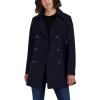 imageNautica Womens Peacoat Wool Blend Double Breasted Winter CoatNavy Seas