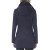 imageNautica Womens Peacoat Wool Blend Double Breasted Winter CoatVintage Navy Seas