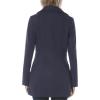 imageNautica Womens Peacoat Wool Blend Double Breasted Winter CoatVintage Navy Seas