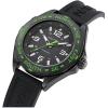 imageNautica Mens NAPCWS303 Clearwater Beach Black Silicone Strap Watch