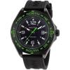 imageNautica Mens NAPCWS303 Clearwater Beach Black Silicone Strap Watch
