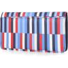 imageNautica Seaside Slim RFID Wallet Womens Credit Card Holder with Coin Purse Clutch Small Organizer with ID Window in Multi StripeAmericana Stripe