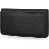 imageNautica Seaside Slim RFID Wallet Womens Credit Card Holder with Coin Purse Clutch Small Organizer with ID Window in Multi StripeBlack Pebble