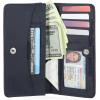 imageNautica Seaside Slim RFID Wallet Womens Credit Card Holder with Coin Purse Clutch Small Organizer with ID Window in Multi StripeEarth