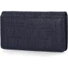 imageNautica Seaside Slim RFID Wallet Womens Credit Card Holder with Coin Purse Clutch Small Organizer with ID Window in Multi StripeIndigo Logo