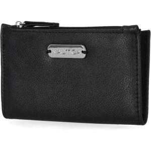 imageNautica High Tide Small Wallet for Women RFID Blocking Slim Credit Card Holder with Zipper Coin Pocket Bifold Compact Wallet with ID Window BlackBlack