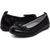 imageNautica Girls Dress Slip On Ballerina Flats  Mary Jane Ballet Fashion Shoes for Toddlers Little Kids and Big Kids  Lightweight ampamp ComfortableBlack Bow