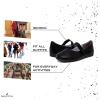 imageNautica Girls Dress Slip On Ballerina Flats  Mary Jane Ballet Fashion Shoes for Toddlers Little Kids and Big Kids  Lightweight ampamp ComfortableBlack Doane