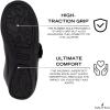 imageNautica Girls Dress Slip On Ballerina Flats  Mary Jane Ballet Fashion Shoes for Toddlers Little Kids and Big Kids  Lightweight ampamp ComfortableBlack Doane
