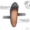 imageNautica Girls Dress Slip On Ballerina Flats  Mary Jane Ballet Fashion Shoes for Toddlers Little Kids and Big Kids  Lightweight ampamp ComfortableGrey Alonna