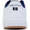 imageNautica Kids Boys LaceUp Fashion Sneakers LowTop Dress Shoes for Youth  Big KidLittle KidAmericana Ryerson