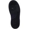 imageNautica Kids Boys LaceUp Fashion Sneakers LowTop Dress Shoes for Youth  Big KidLittle KidBlack Monochrome