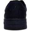 imageNautica Kids Boys LaceUp Fashion Sneakers LowTop Dress Shoes for Youth  Big KidLittle KidBlack Monochrome