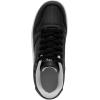 imageNautica Kids Boys LaceUp Fashion Sneakers LowTop Dress Shoes for Youth  Big KidLittle KidBlack Whitemanetta