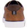 imageNautica Kids Boys LaceUp Fashion Sneakers LowTop Dress Shoes for Youth  Big KidLittle KidTan Berrian