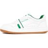 imageNautica Kids Boys LaceUp Fashion Sneakers LowTop Dress Shoes for Youth  Big KidLittle KidWhite Greenmilra