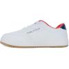 imageNautica Kids Boys LaceUp Fashion Sneakers LowTop Dress Shoes for Youth  Big KidLittle KidWhite Gumlake Edge