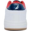 imageNautica Kids Boys LaceUp Fashion Sneakers LowTop Dress Shoes for Youth  Big KidLittle KidWhite Gumlake Edge