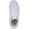 imageNautica Kids Boys LaceUp Fashion Sneakers LowTop Dress Shoes for Youth  Big KidLittle KidWhite Mono