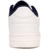 imageNautica Kids Boys LaceUp Fashion Sneakers LowTop Dress Shoes for Youth  Big KidLittle KidWhite Navy Pop