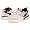 imageNautica Kids Boys ampamp Girls Athletic Sneakers  Chunky Cushion Heel Running ampamp Hiking Shoes LaceUpBungee SlipOn Big KidLittle KidToddlerBone Black Gold