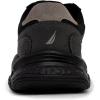 imageNautica Kids Boys ampamp Girls Athletic Sneakers  Chunky Cushion Heel Running ampamp Hiking Shoes LaceUpBungee SlipOn Big KidLittle KidToddlerGrey Black