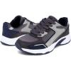 imageNautica Kids Boys ampamp Girls Athletic Sneakers  Chunky Cushion Heel Running ampamp Hiking Shoes LaceUpBungee SlipOn Big KidLittle KidToddlerGrey Navy Silver