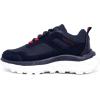 imageNautica Kids Boys ampamp Girls Athletic Sneakers  Chunky Cushion Heel Running ampamp Hiking Shoes LaceUpBungee SlipOn Big KidLittle KidToddlerNavy Red